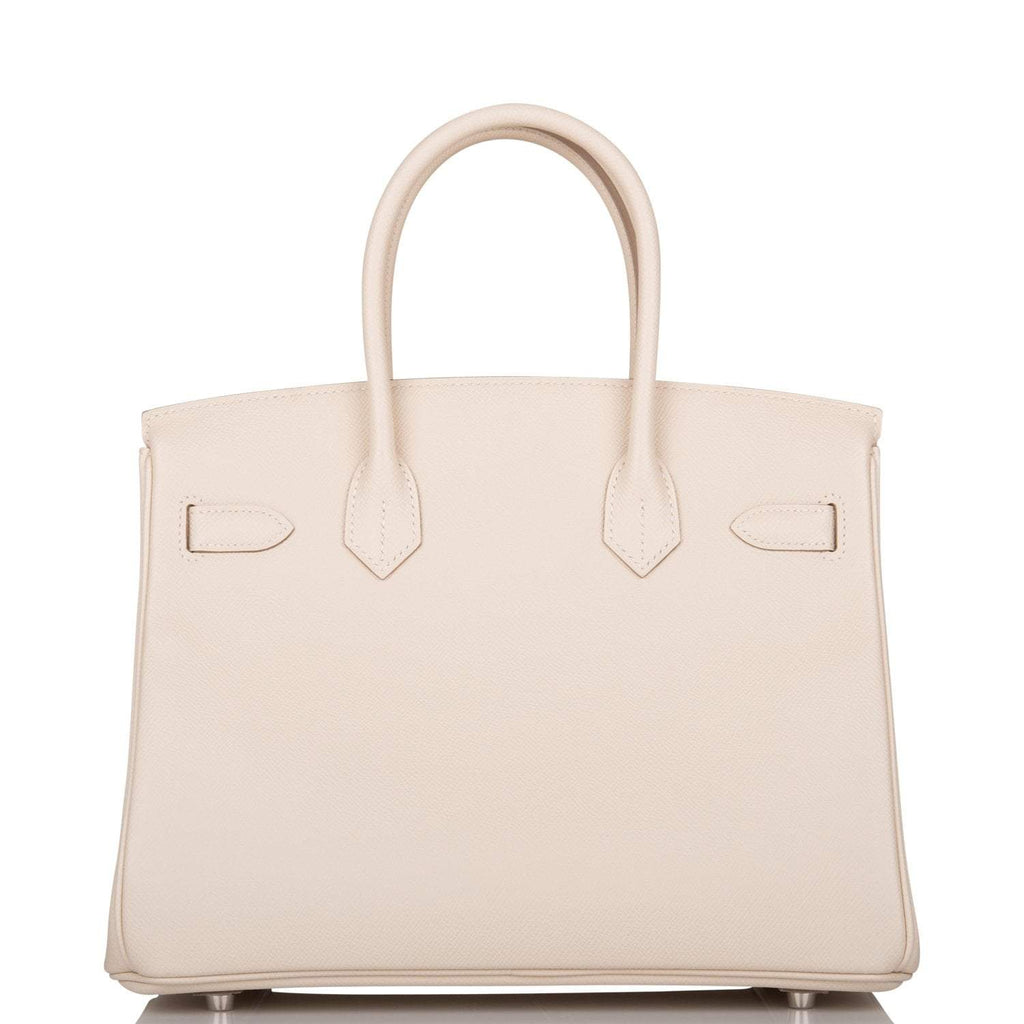 Hermes Craie Epsom Birkin 30cm Palladium Hardware