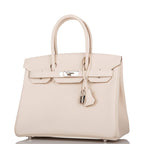 Hermes Craie Epsom Birkin 30cm Palladium Hardware