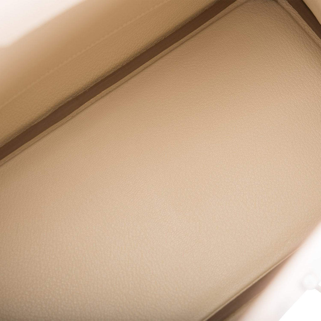 Hermes Craie Epsom Birkin 30cm Palladium Hardware