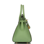 Hermes Birkin Sellier 25 Vert Criquet Epsom Gold Hardware