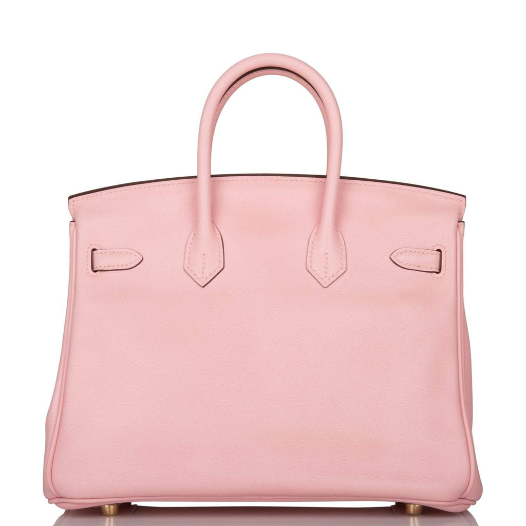 Hermes Birkin 25 Rose Sakura Swift Gold Hardware