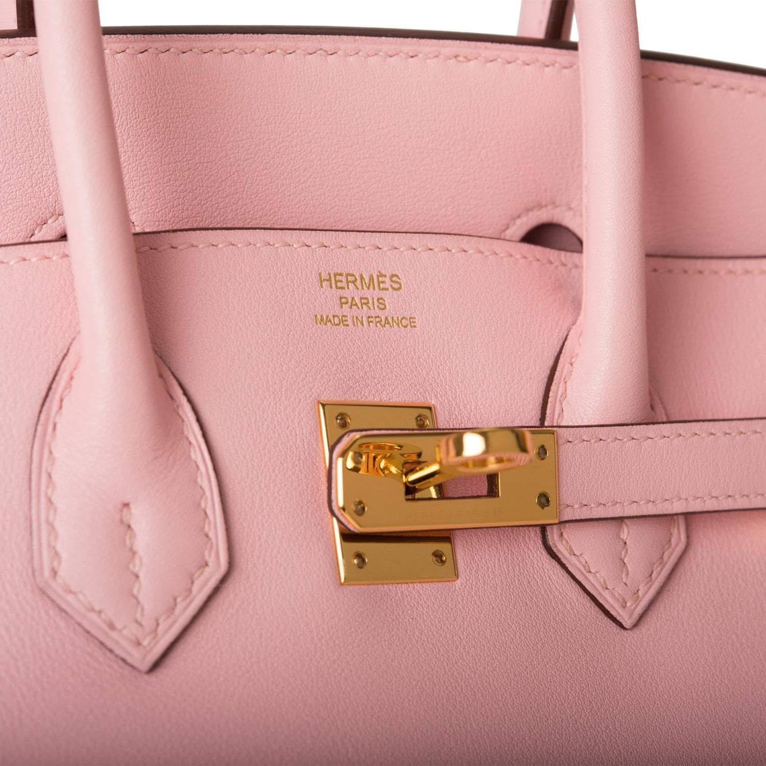Hermes Birkin 25 Rose Sakura Swift Gold Hardware