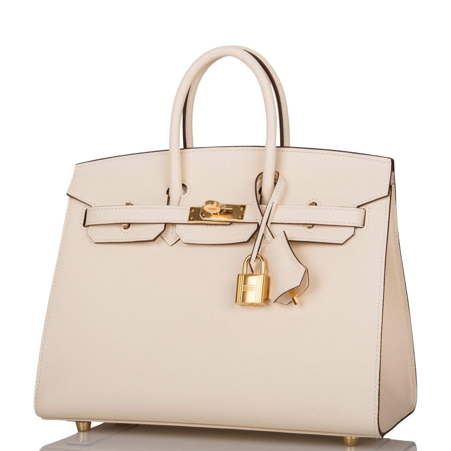 Hermes Nata Epsom Sellier Birkin 25cm Gold Hardware