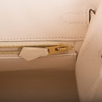 Hermes Nata Epsom Sellier Birkin 25cm Gold Hardware
