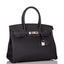 Hermes Black Togo Birkin 30cm Palladium Hardware