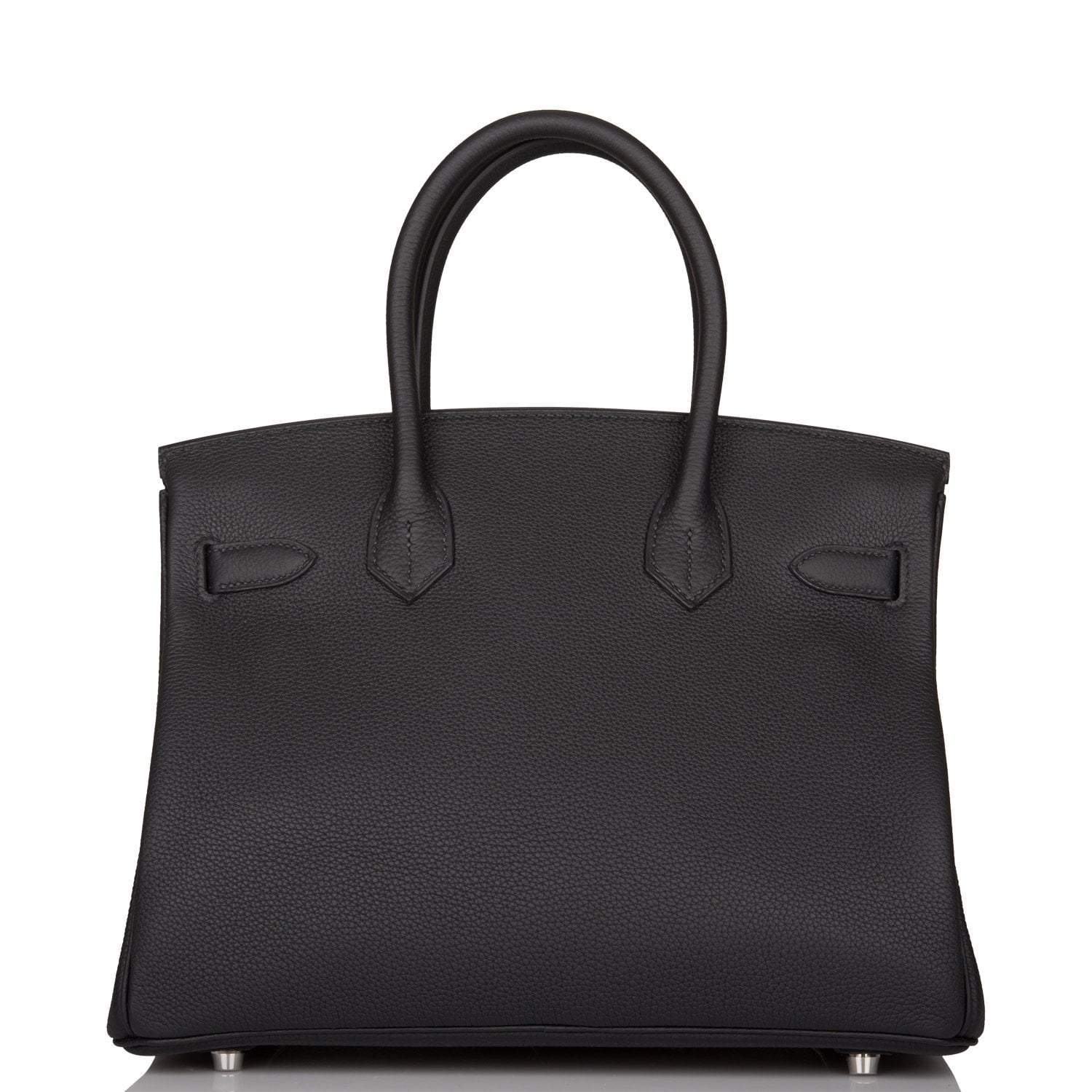 Hermes Black Togo Birkin 30cm Palladium Hardware