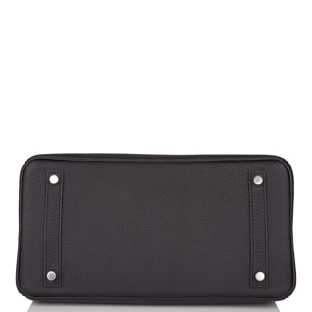 Hermes Black Togo Birkin 30cm Palladium Hardware