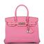 Hermes Bubblegum 5P Togo Birkin 30cm Palladium Hardware