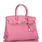 Hermes Bubblegum 5P Togo Birkin 30cm Palladium Hardware