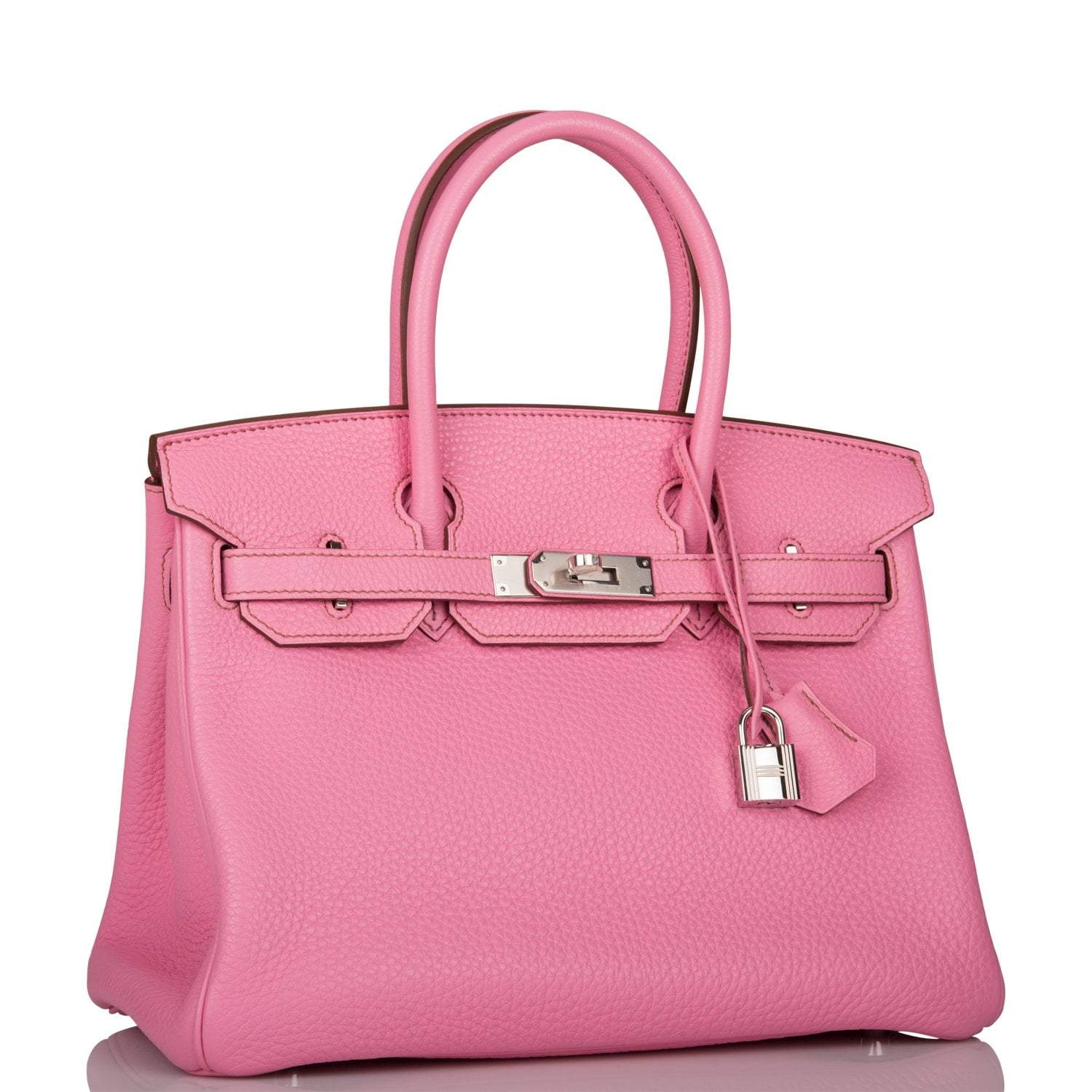 Hermes Bubblegum 5P Togo Birkin 30cm Palladium Hardware