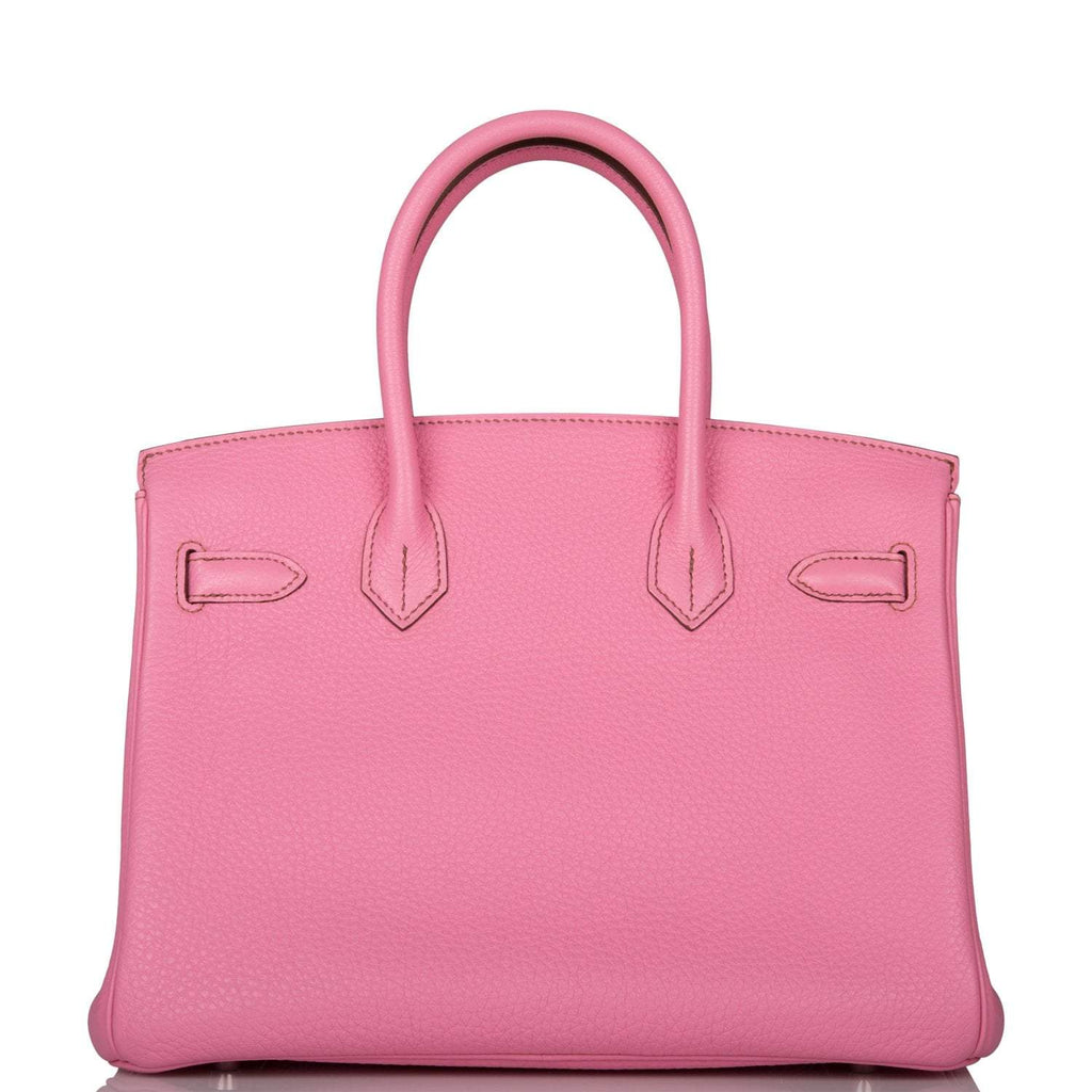 Hermes Bubblegum 5P Togo Birkin 30cm Palladium Hardware