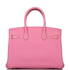 Hermes Bubblegum 5P Togo Birkin 30cm Palladium Hardware