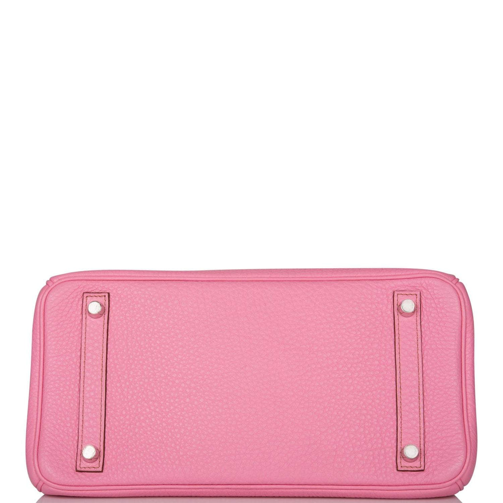 Hermes Bubblegum 5P Togo Birkin 30cm Palladium Hardware