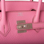 Hermes Bubblegum 5P Togo Birkin 30cm Palladium Hardware