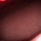 Hermes Rouge Casaque Verso Togo Birkin 30cm Palladium Hardware