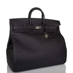 Hermes Black Togo HAC Birkin 50cm Palladium Hardware