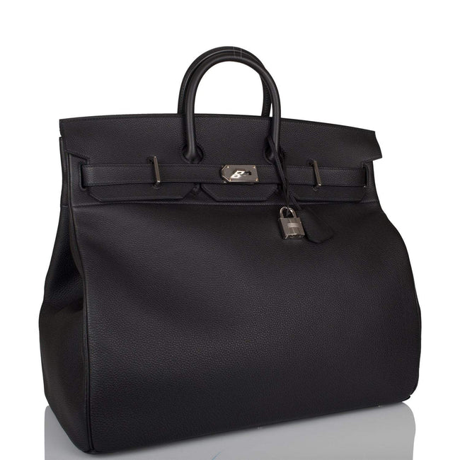 Hermes Black Togo HAC Birkin 50cm Palladium Hardware Main Image