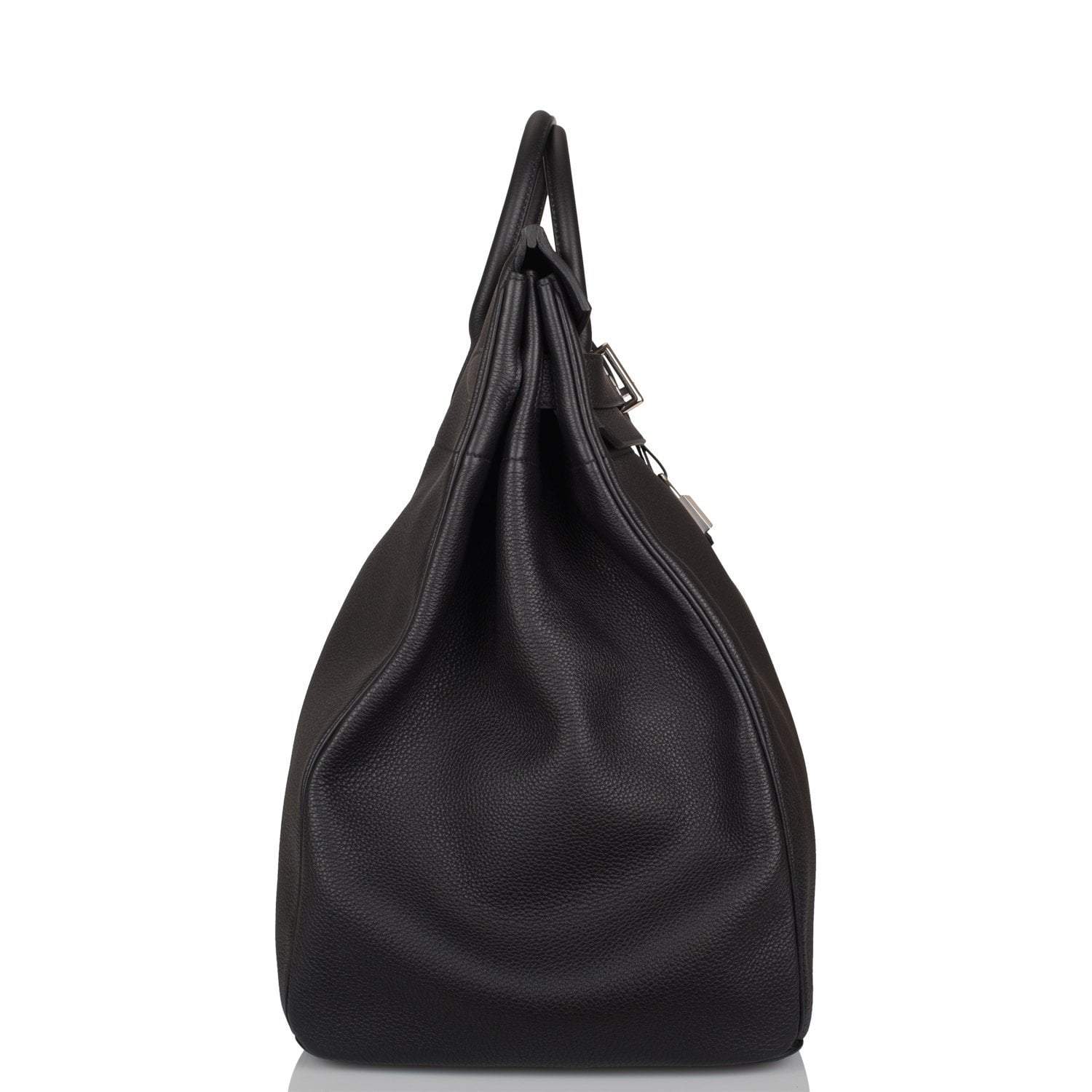 Hermes Black Togo HAC Birkin 50cm Palladium Hardware