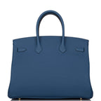 Hermes Deep Blue Togo Birkin 35cm Gold Hardware