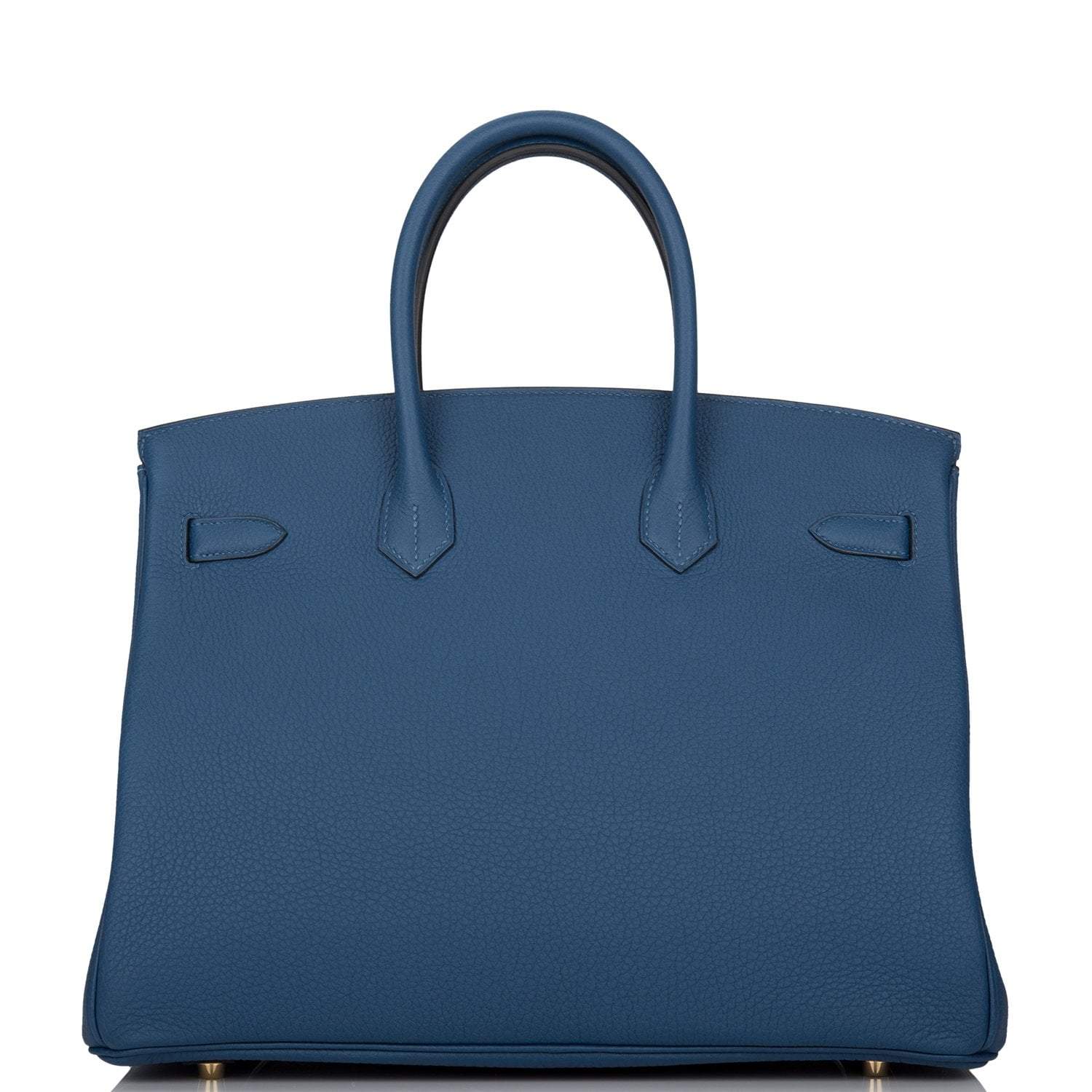Hermes Deep Blue Togo Birkin 35cm Gold Hardware