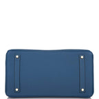 Hermes Deep Blue Togo Birkin 35cm Gold Hardware