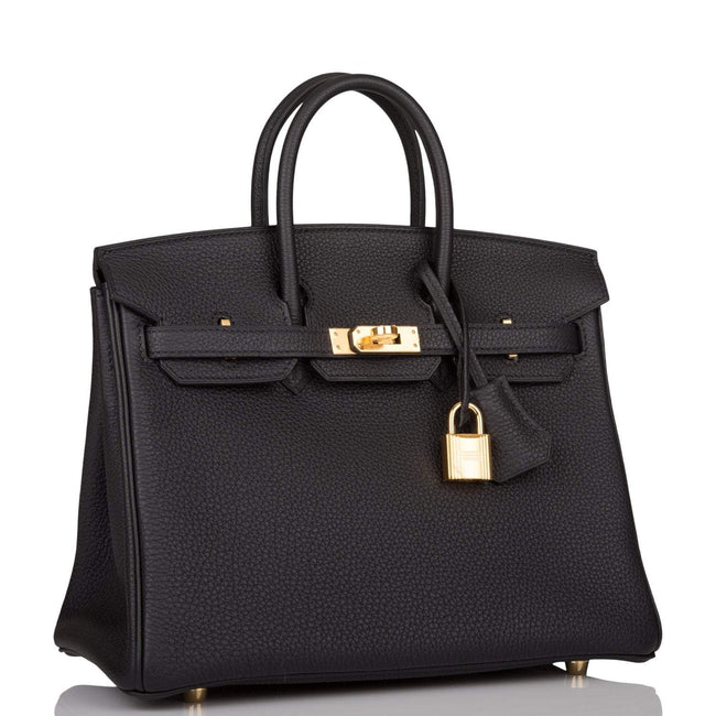 Hermes Black Togo Birkin 25cm Gold Hardware Main Image