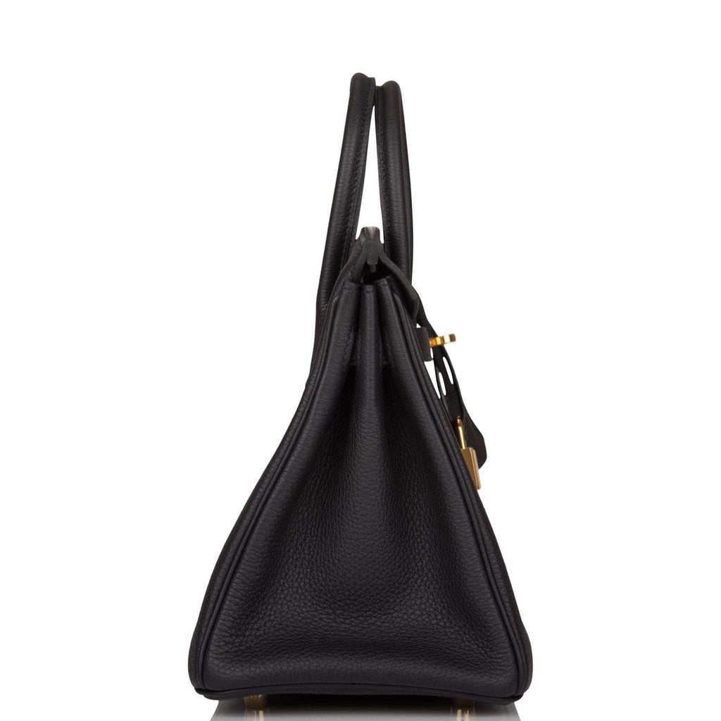 Hermes Black Togo Birkin 25cm Gold Hardware