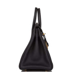 Hermes Black Togo Birkin 25cm Gold Hardware