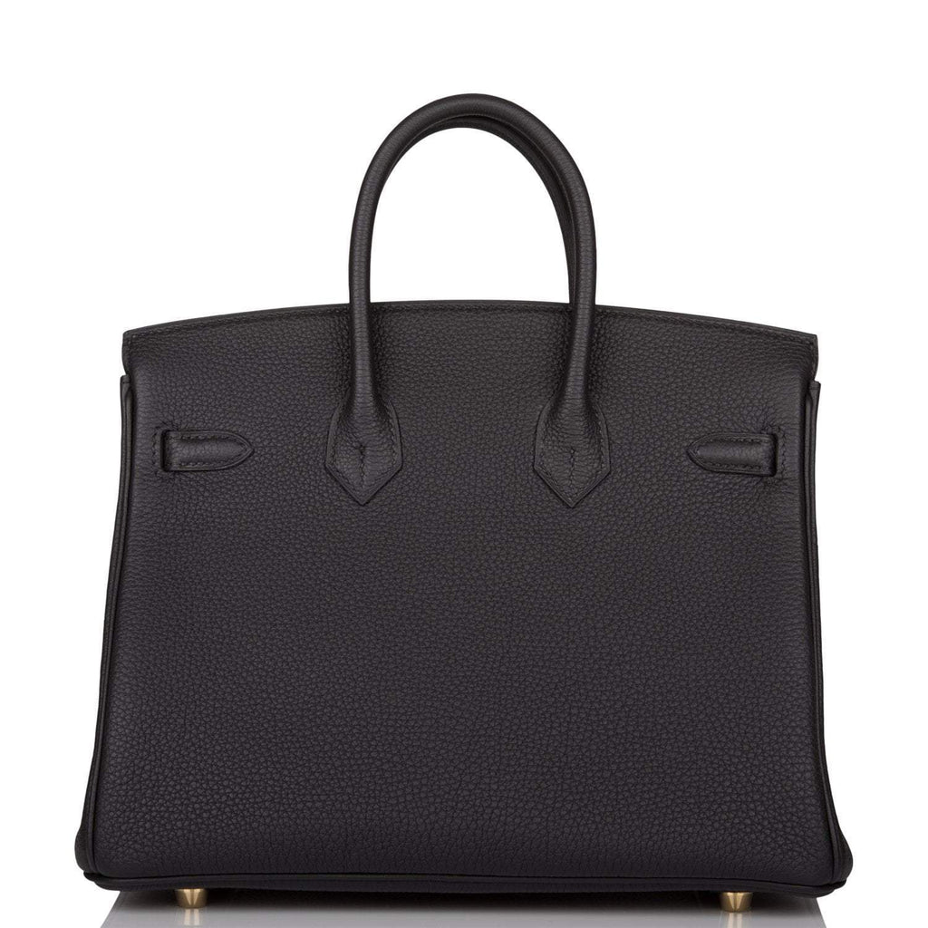 Hermes Black Togo Birkin 25cm Gold Hardware