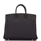 Hermes Black Togo Birkin 25cm Gold Hardware