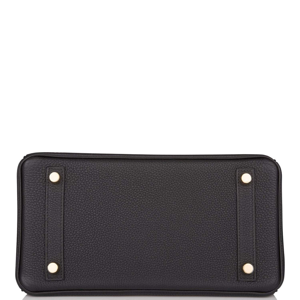 Hermes Black Togo Birkin 25cm Gold Hardware