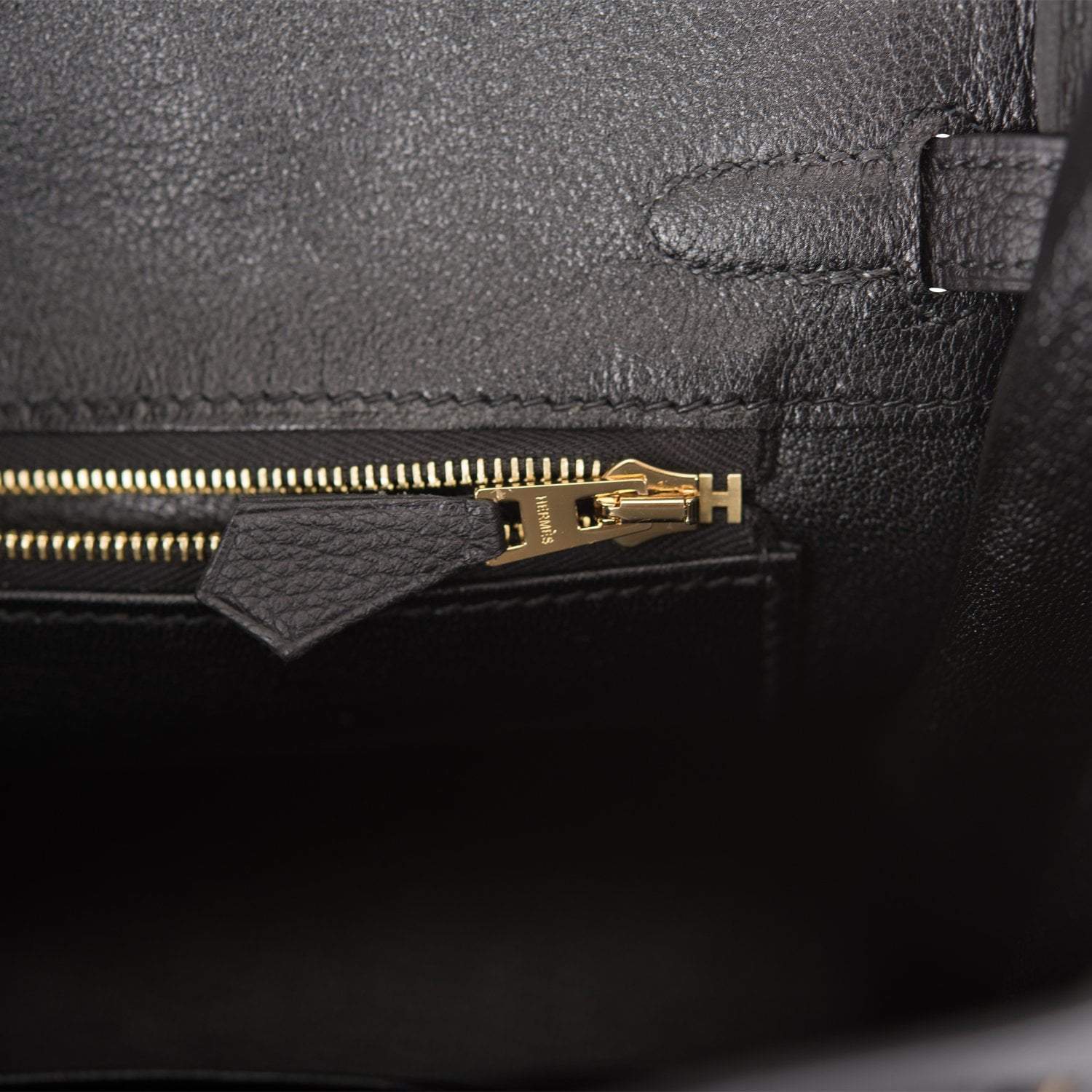 Hermes Black Togo Birkin 25cm Gold Hardware