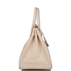 Hermes Craie Epsom Birkin 35cm Palladium Hardware