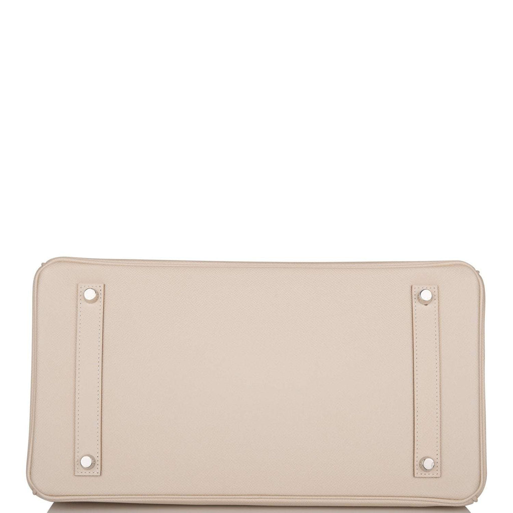 Hermes Craie Epsom Birkin 35cm Palladium Hardware