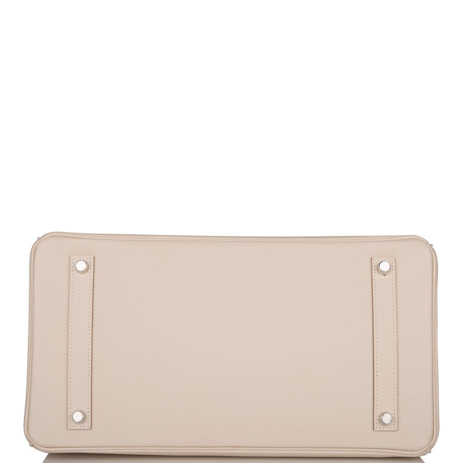 Hermes Craie Epsom Birkin 35cm Palladium Hardware