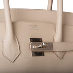 Hermes Craie Epsom Birkin 35cm Palladium Hardware