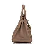 Hermes Birkin 25 Etoupe Togo Gold Hardware
