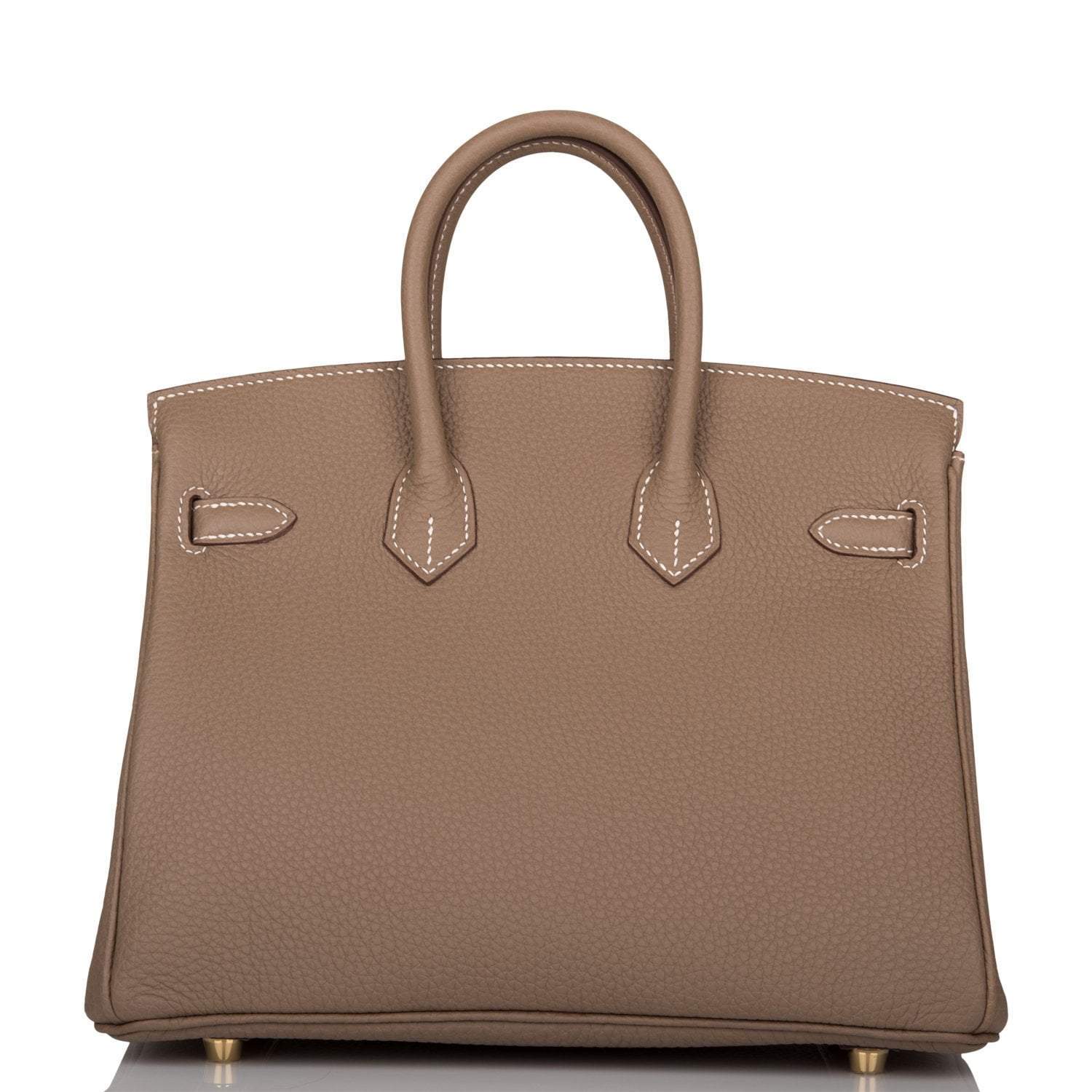 Hermes Birkin 25 Etoupe Togo Gold Hardware