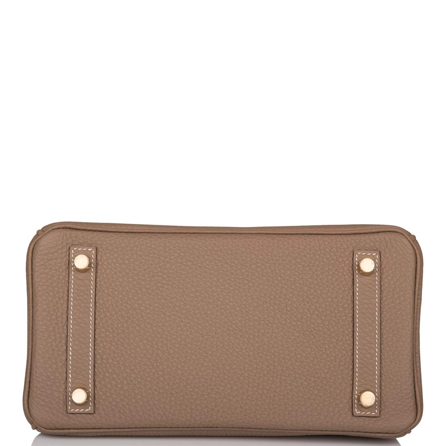 Hermes Birkin 25 Etoupe Togo Gold Hardware