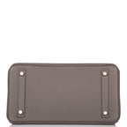 Hermes Etain Togo Birkin 30cm Rose Gold Hardware