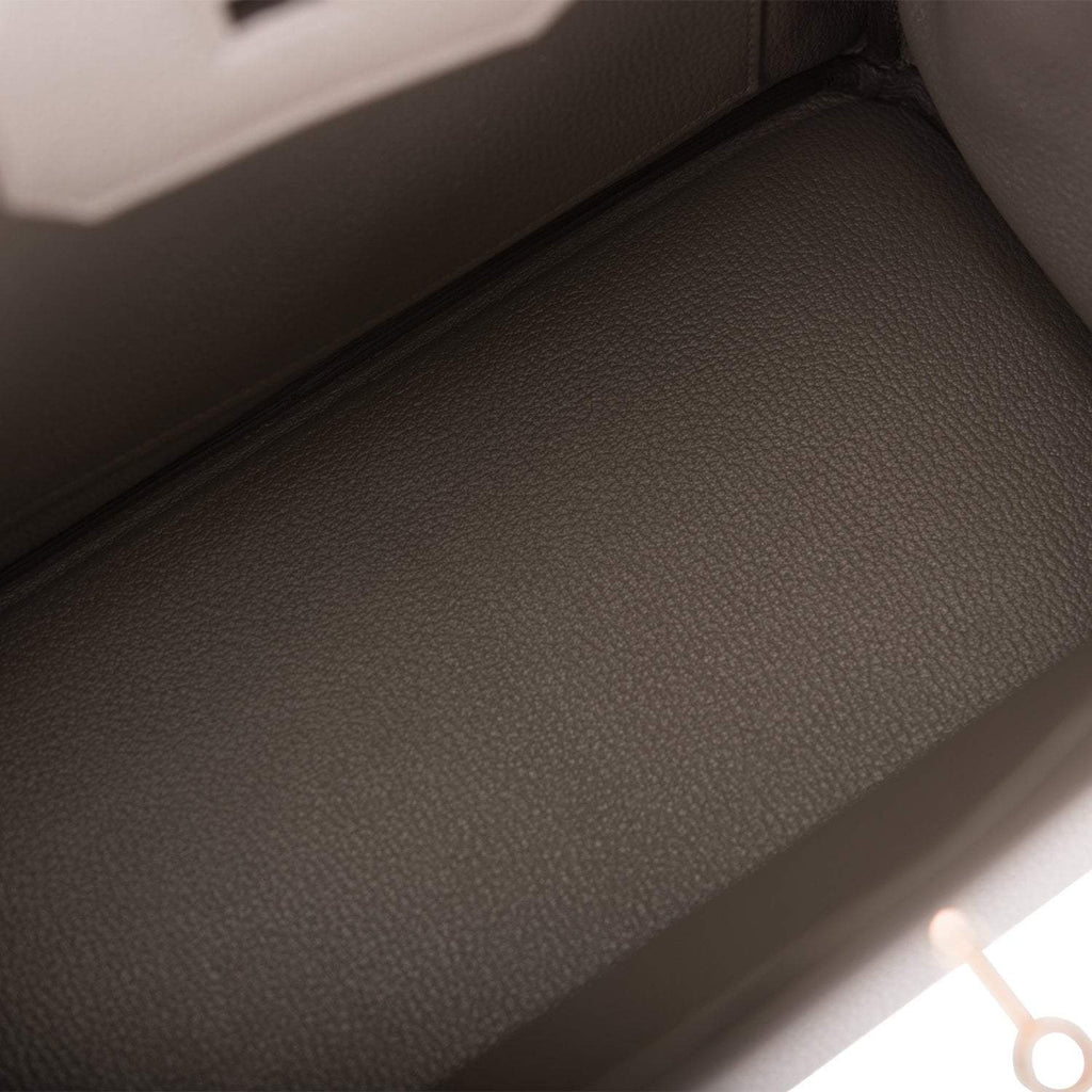 Hermes Etain Togo Birkin 30cm Rose Gold Hardware