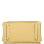 Hermes Birkin 25 Jaune Poussin Togo Gold Hardware