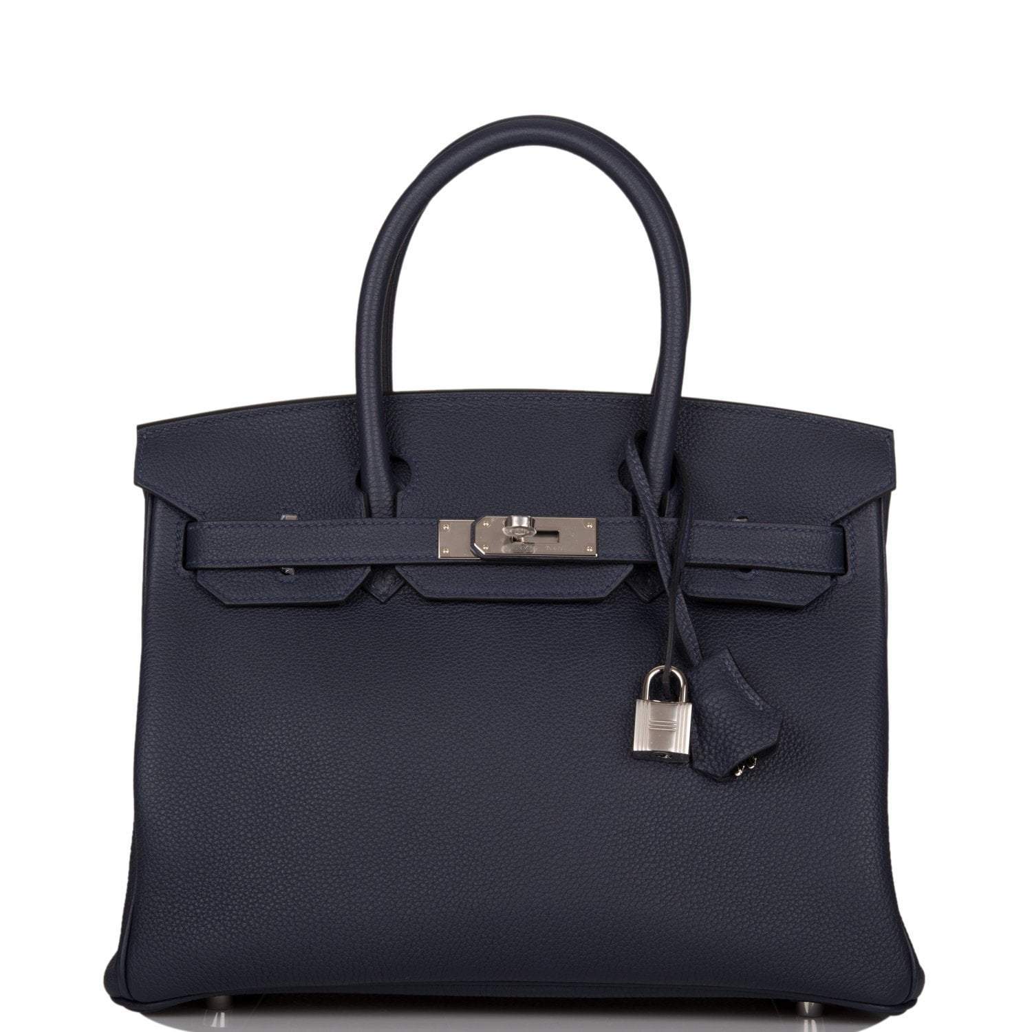 Hermes Bleu Nuit Togo Birkin 30cm Palladium Hardware