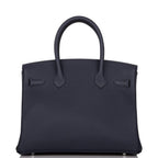 Hermes Bleu Nuit Togo Birkin 30cm Palladium Hardware