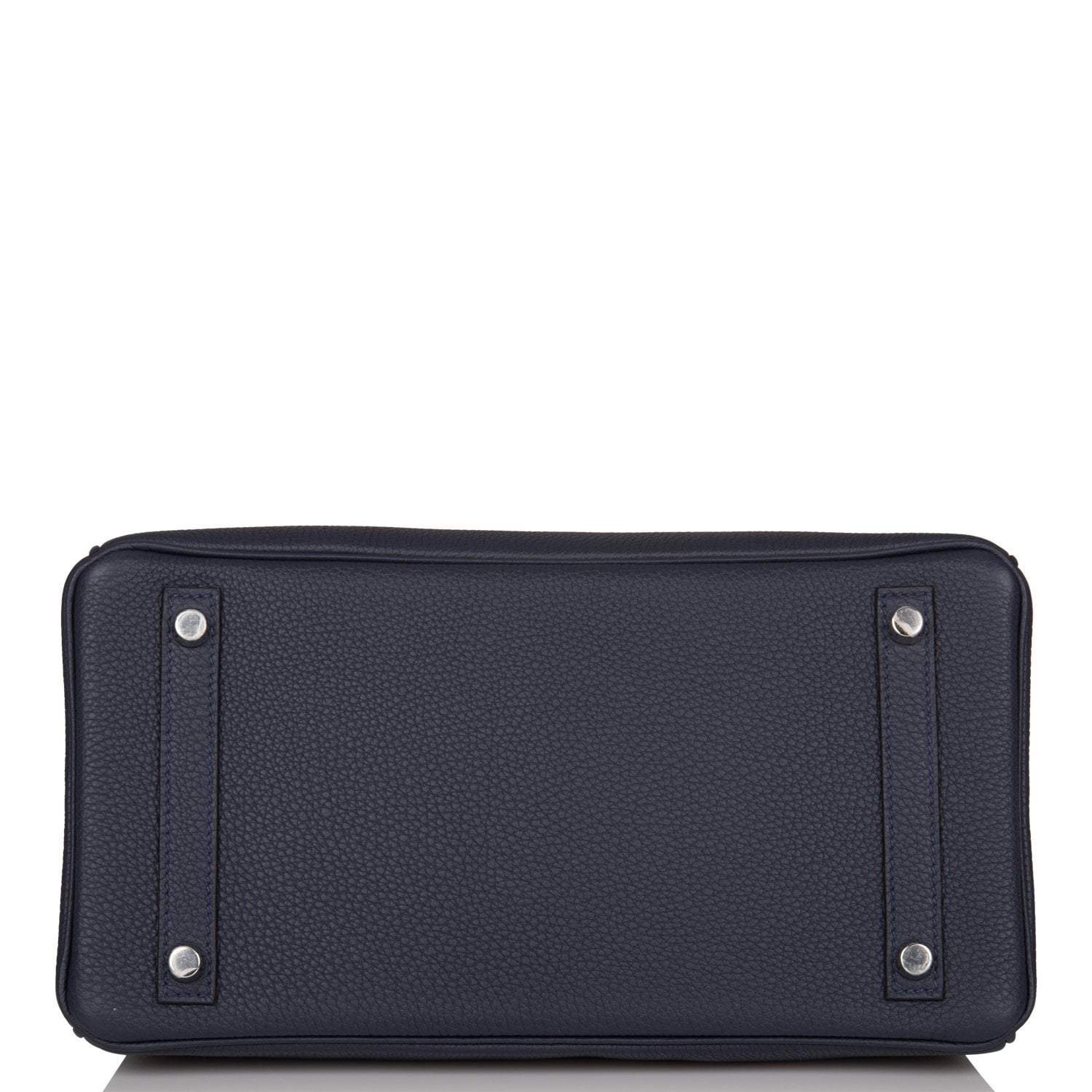 Hermes Bleu Nuit Togo Birkin 30cm Palladium Hardware