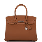 Hermes Gold Togo Birkin 30cm Palladium Hardware