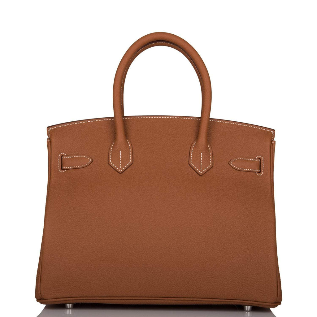 Hermes Gold Togo Birkin 30cm Palladium Hardware