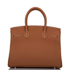 Hermes Gold Togo Birkin 30cm Palladium Hardware