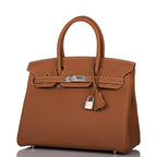 Hermes Gold Togo Birkin 30cm Palladium Hardware