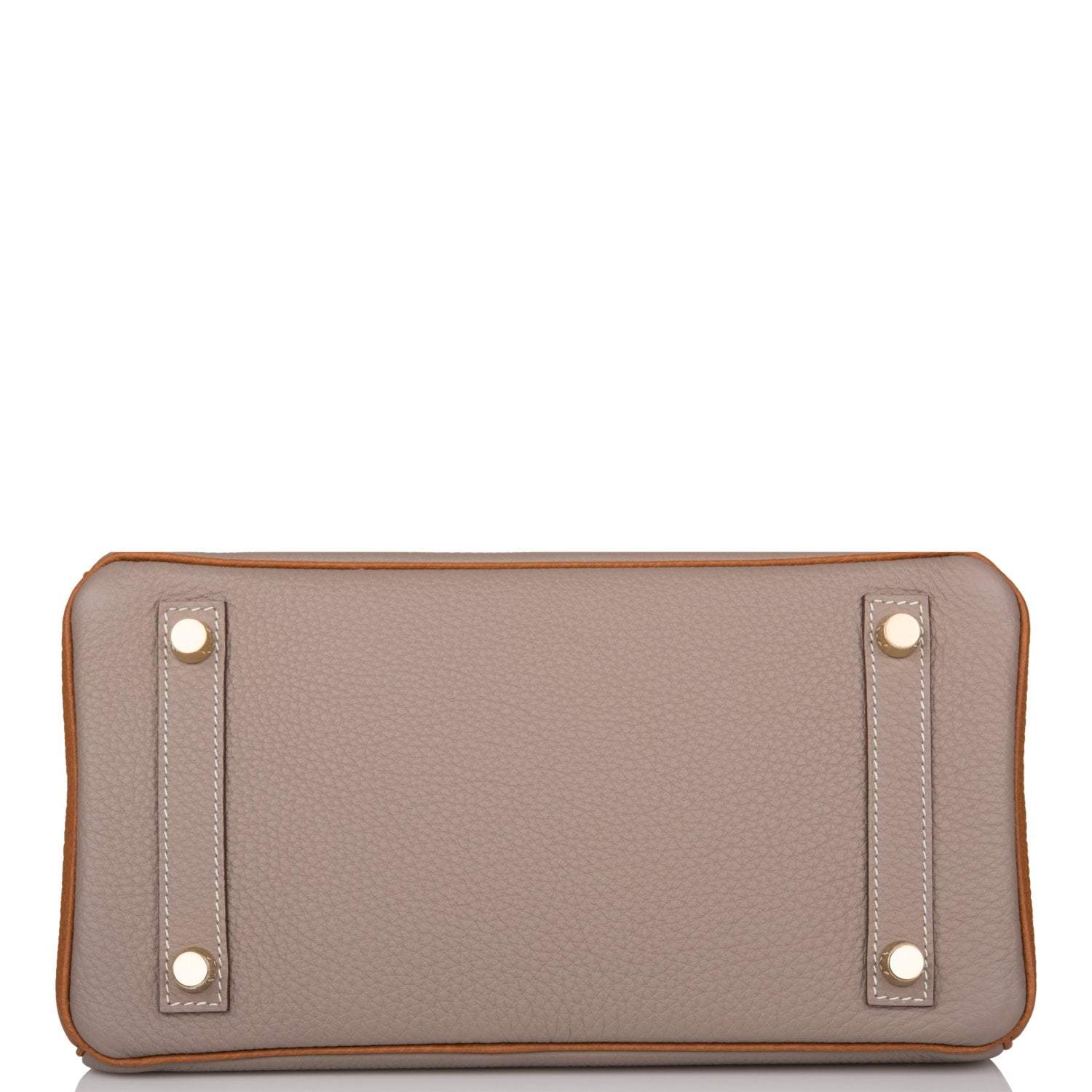 Hermes Birkin 25 Gris Asphalte and Gold Togo Brushed Gold Hardware